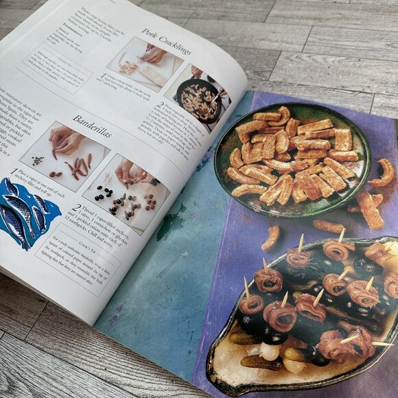 Great Tapas Essence of Spain Deliciously Authentic Snack Cookbook Silvana Franco - Picture 2 of 16